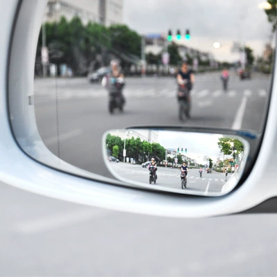 Adjustable Rearview Mirror, Large field of view rear view auxiliary mirror