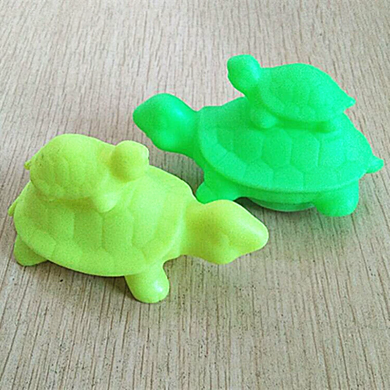 Cartoon colorful plastic night light, rings, toy, Birthday gift