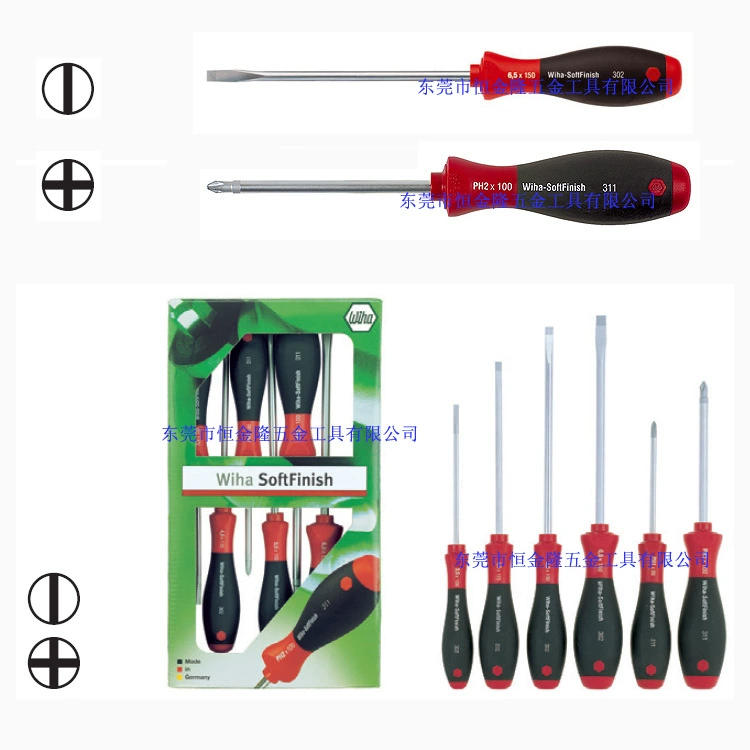 Первый класс агент немецкий инструмент Weihan wiha тыква с узкой хвостовкой с круглым стержнем отвертка с круглым стержнем