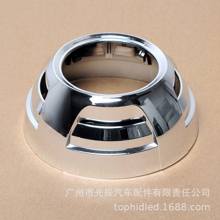 Cubierta Decorativa para Lentes Bi-Xenón LED de Modificación de Faros de Automóvil, Cubierta para Lentes de 2.5 y 3 Pulgadas