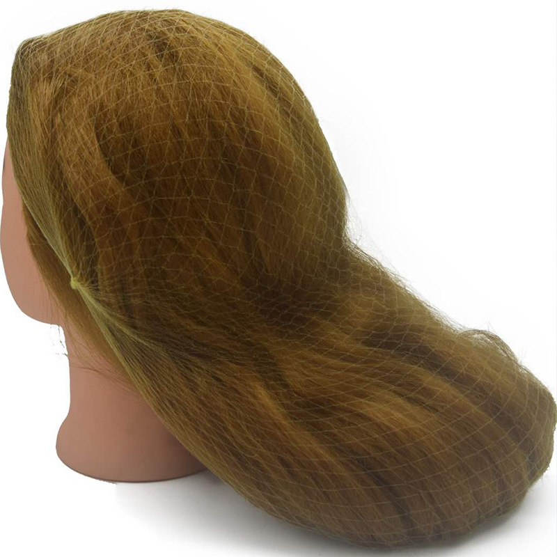 常州生 产锦纶尼龙假发网弹力隐形假发兜套公仔娃娃假发网帽辅料