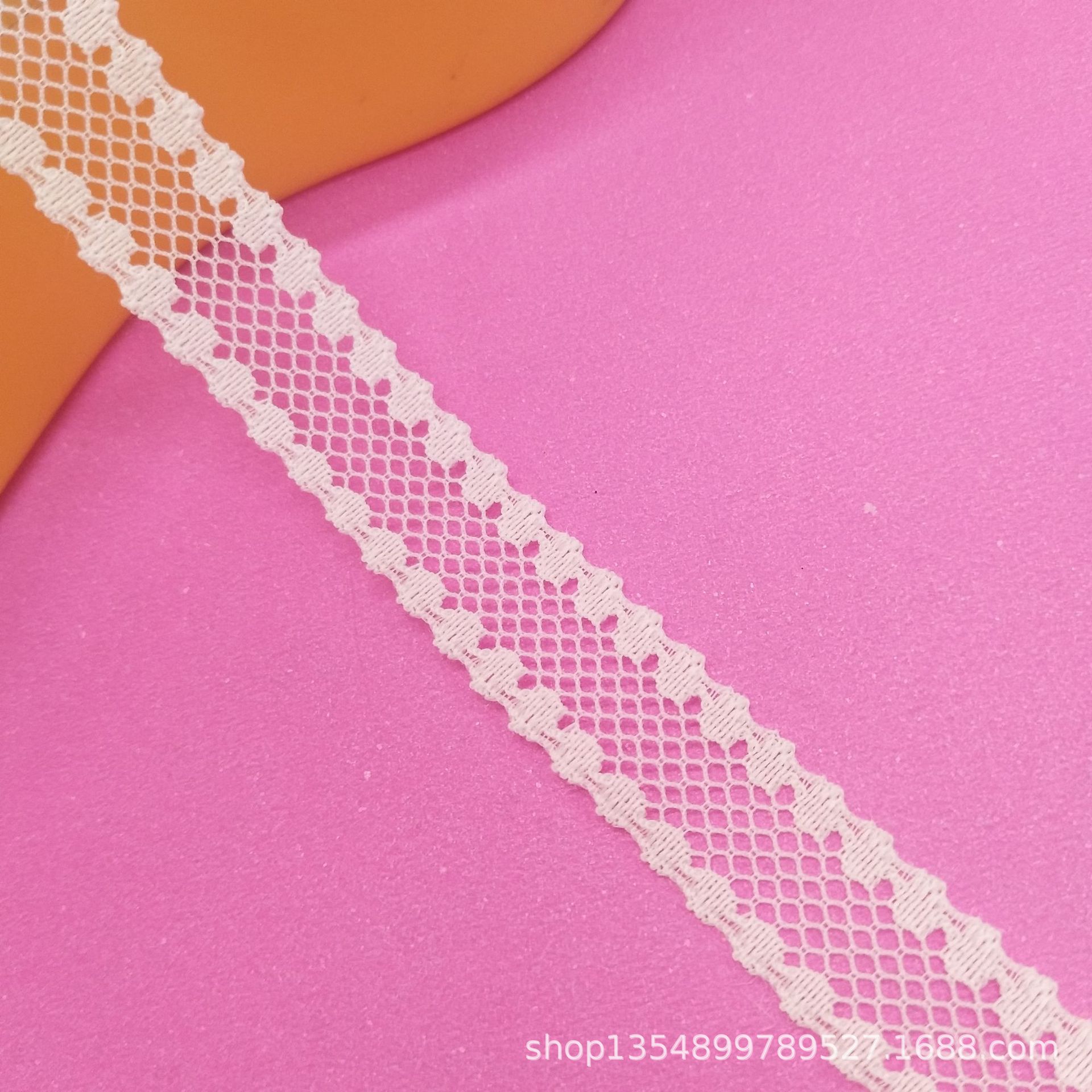 厂家现货批发新款1.5cm无弹蕾丝花边欢迎咨询量大从优