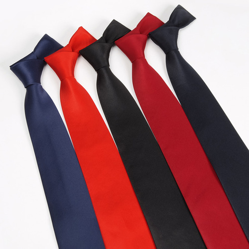 Black Tie Men's Business Formal Solid Color Hand-Tied Black Tie 8cm Group Professional Red Wedding Tie Wholesale