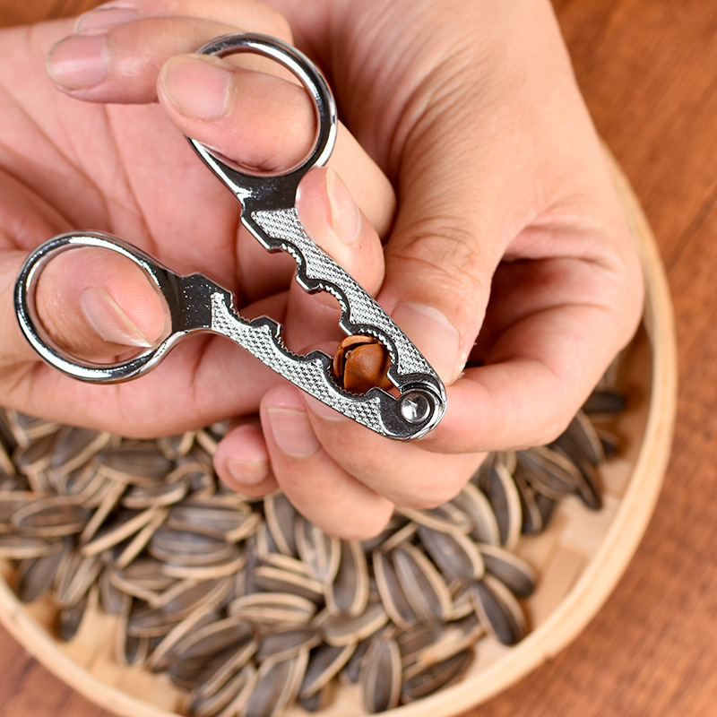 Чистить семена Зажимные орехи открываются семена Устройство пилинг -пилинг бездельник Точка семена ножницы оружие Оболочка клип