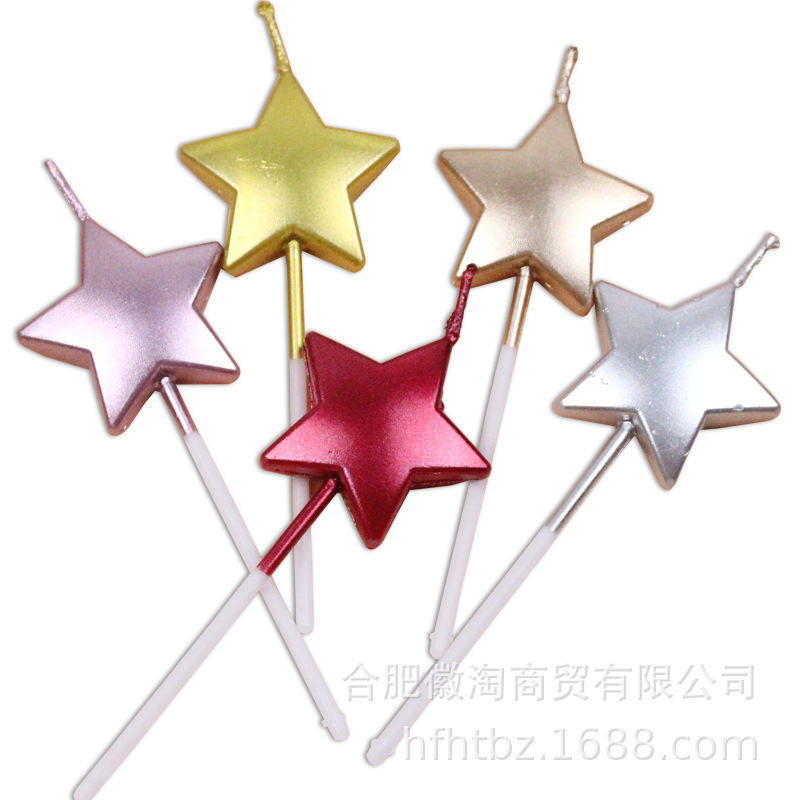 (Wholesale), cartoon golden candle 5