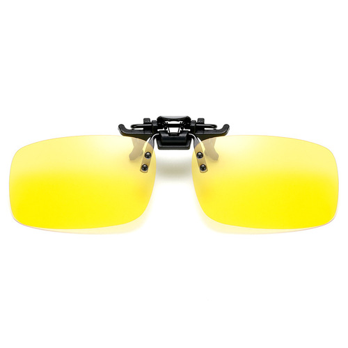Factory direct sales nearsighted polarized sunglasses clip lenses can be flipped up eyeglass clips men and women driving sunglasses clips wholesale 