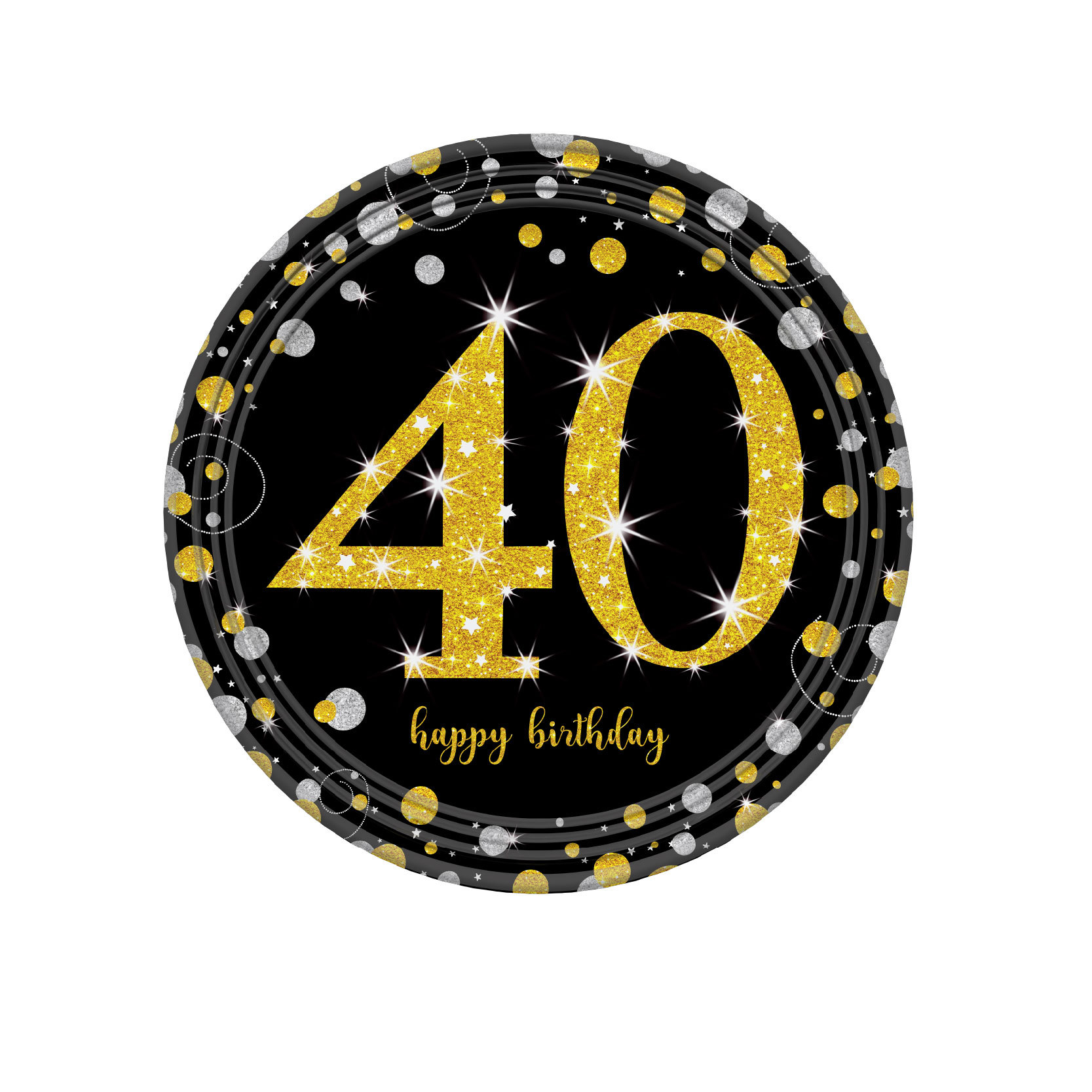 40 # 골드 7 인치 디스크 8PC