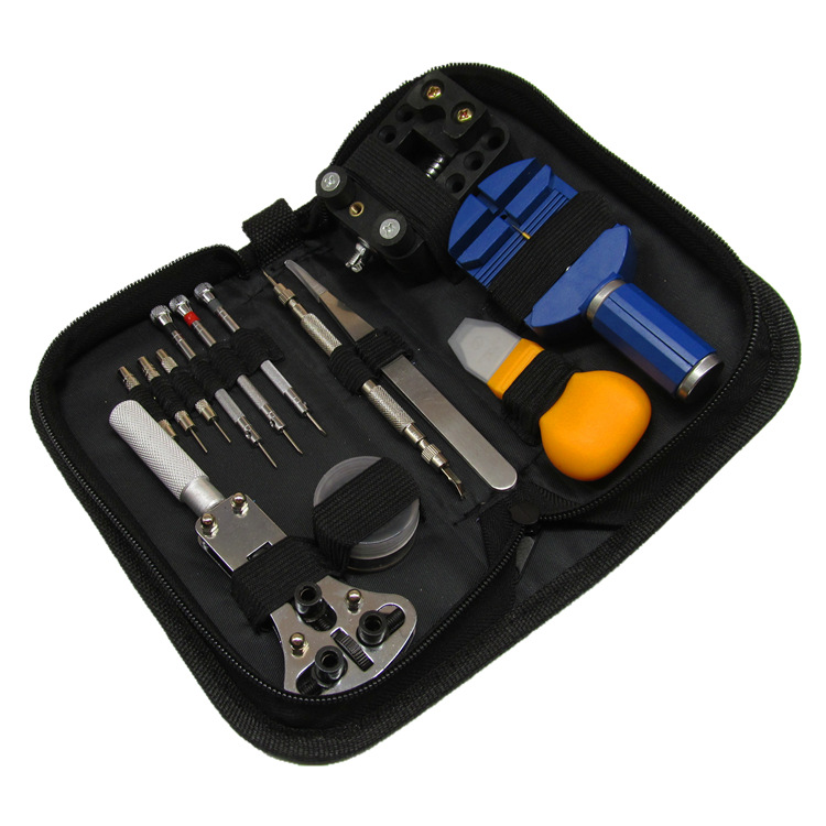 实用型 修表工具 手表维修工具包 工具套装 拆表带器 开底器