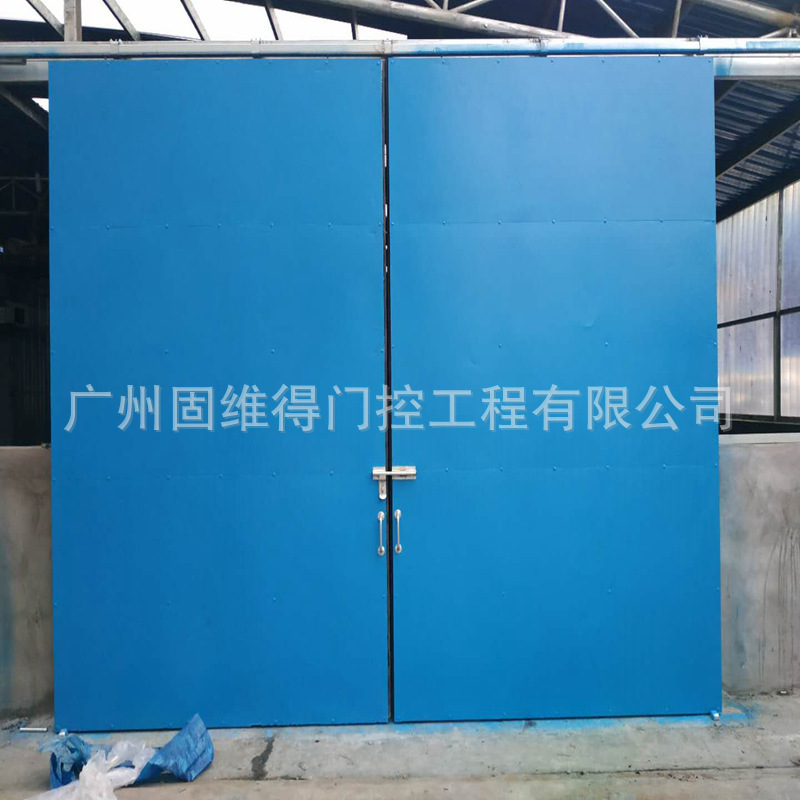 Industrial Sliding Door Warehouse Anti-Theft Steel Factory Entrance Door Electric Door Automatic Door Sliding Door