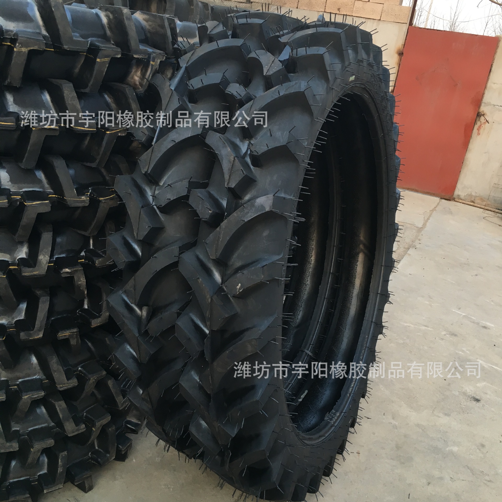 人字花纹1200x180x813拖拉机 农用喷药机/打药机轮胎 配钢圈