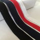 Solid Color Elastic Knitted Ribbon Autumn and Winter Wear Sports Pants Edge Wrapping Strip Home Textile Children's Clothing Clothing Accessories Printable logo
