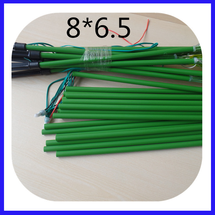 厂家直供仿真花塑料管PVC硬管塑料花胶管灯饰照明配管出厂价格