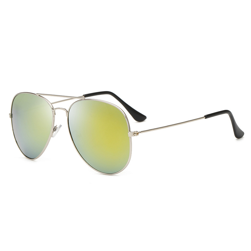 3026 Toad Mirror Women's Aviator Sunglasses Dazzling Color Film New Men's Sunglasses 3025 Sunglasses