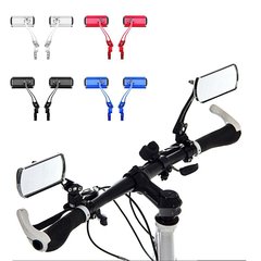 Bicycle mountain bike handlebar rearview mirror, motorcycle and bicycle modified aluminum alloy rearview mirror, safety reflector