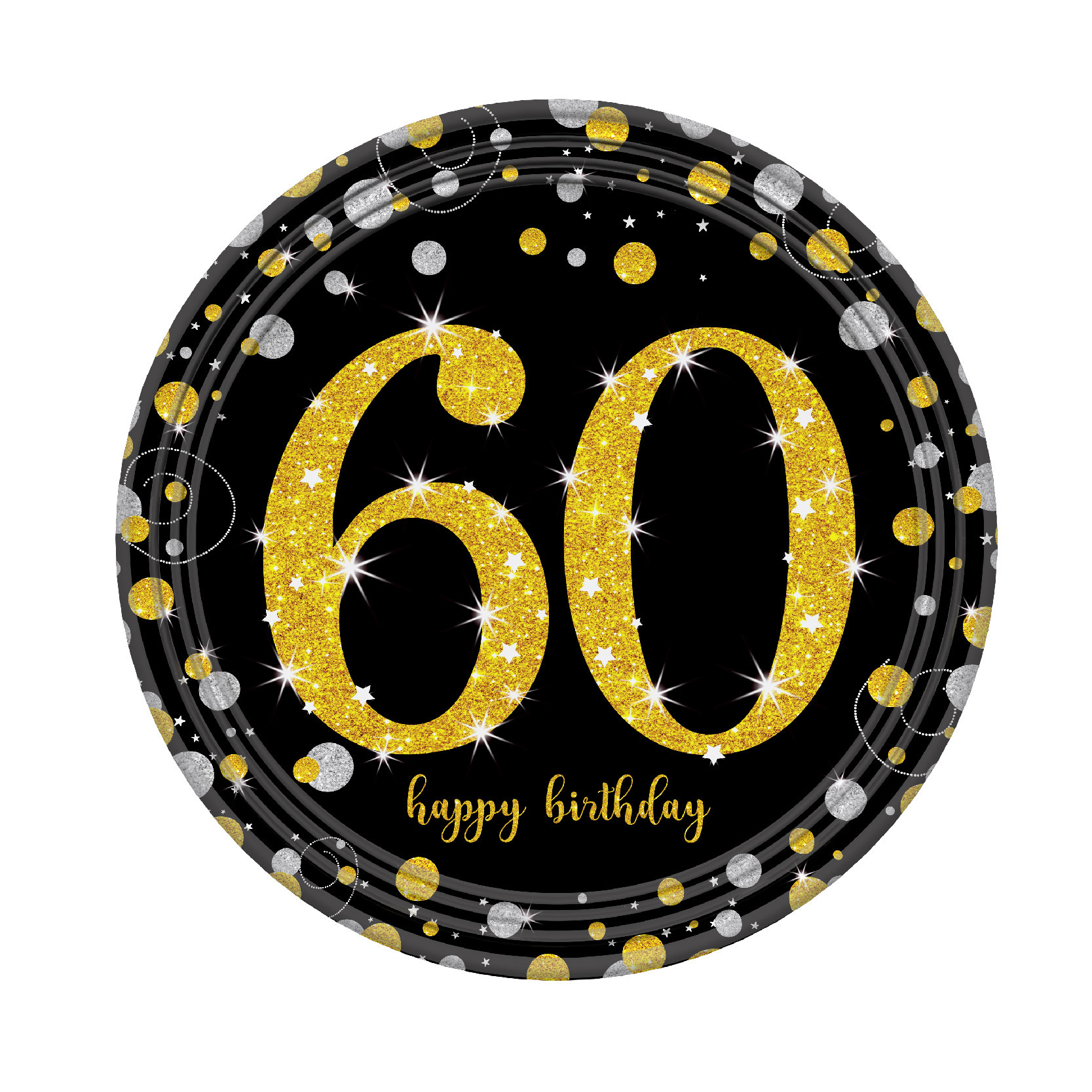 60 # 골드 9 인치 디스크 8PC