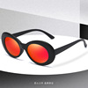 Retro street sunglasses, windproof sun protection cream, suitable for import, new collection, UF-protection, wholesale