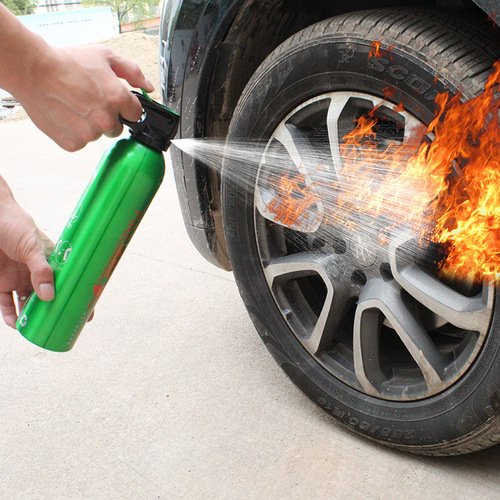 Car fire extinguisher portable 550G water-based mini car fire extinguisher emergency gift car fire extinguisher