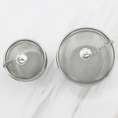 304 stainless steel seasoning ball tea flavor treasure rotating tea filter stew ingredient ball stainless steel flavor treasure