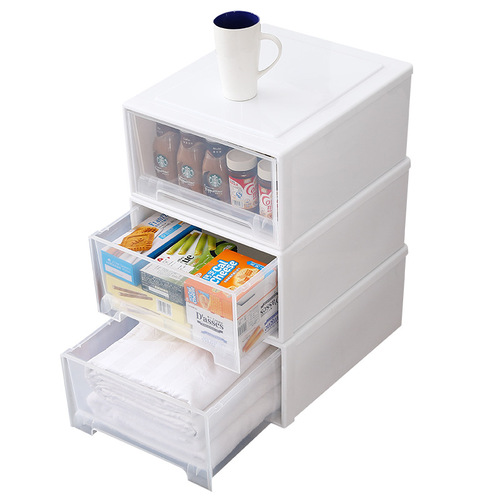 Xingyou drawer-type storage box wardrobe plastic cabinet household underwear storage clothing organizer clothes storage box