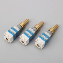 08mm双联双轴带开关电位器对讲机旋转音量带开关双旋钮电位器配件