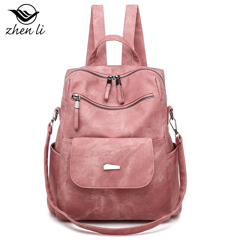Zhenli mochila transfronteriza mochila de mujer de gran capacidad estilo coreano Mochila De mujer