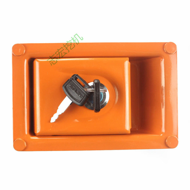 适用日立挖掘机 ZAX 边门锁 侧门锁 侧盖锁 液压泵门锁