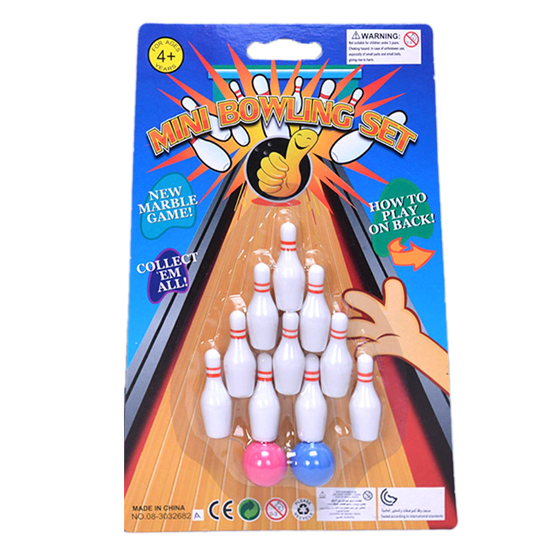 Comercio exterior Venta caliente juego de mesa casual para niños regalo de juguete juego de escritorio interactivo entre padres e hijos mini juego de bolos