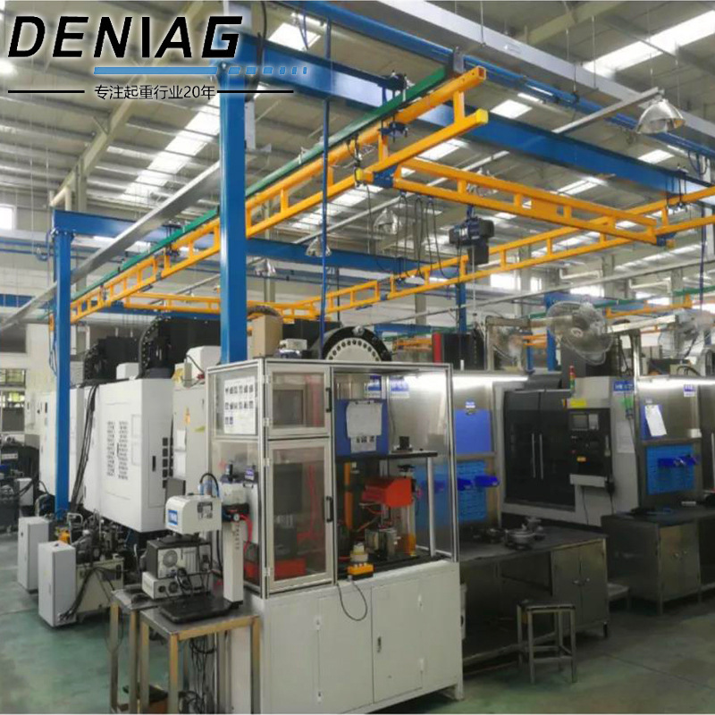 起重机机械直供刚性轨道自立式轻载起重设备行吊单轨单梁轻型吊车