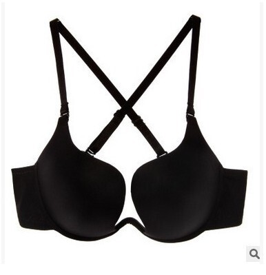 U-shaped backless dress wedding dress invisible underwear bra beautiful back push-up bra