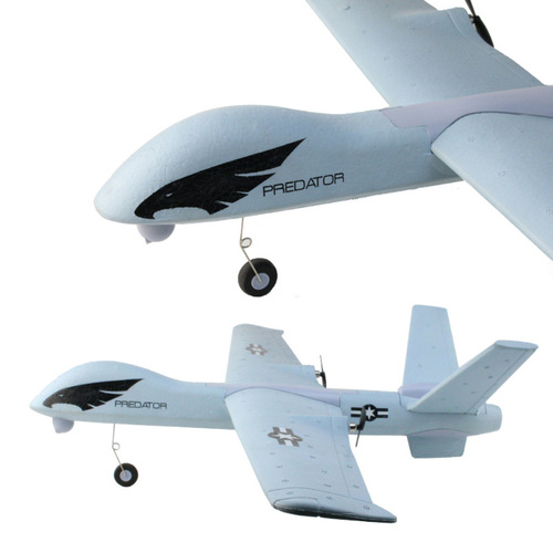 American unmanned reconnaissance aircraft EPP foam remote control glider hand-thrown Predator fixed-wing aircraft model 150 meters