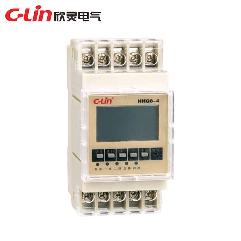 欣灵 HHQ8-4 多路时控开关 微电脑四回路时控开关
