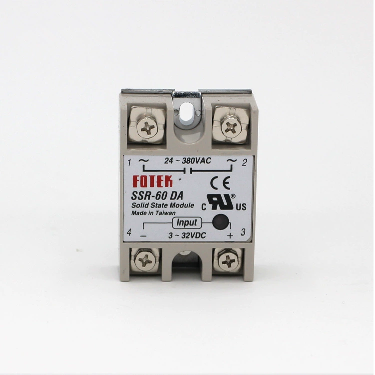 Single-phase solid state relay SSR-10DA 25DA 40A 50A 60A 80A 100DA DC controller