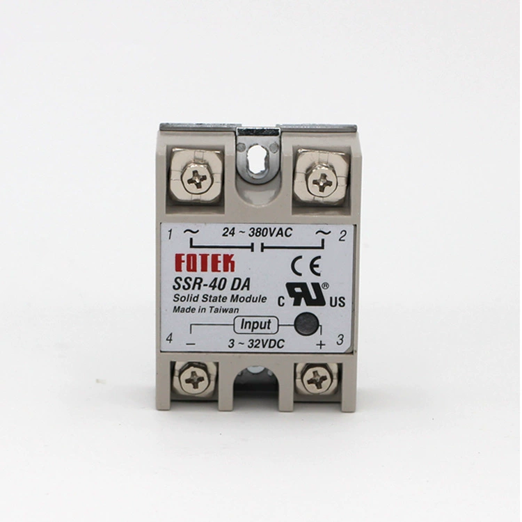 Single-phase solid state relay SSR-10DA 25DA 40A 50A 60A 80A 100DA DC controller