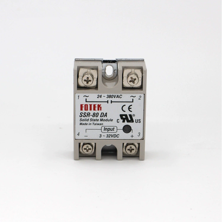 Single-phase solid state relay SSR-10DA 25DA 40A 50A 60A 80A 100DA DC controller