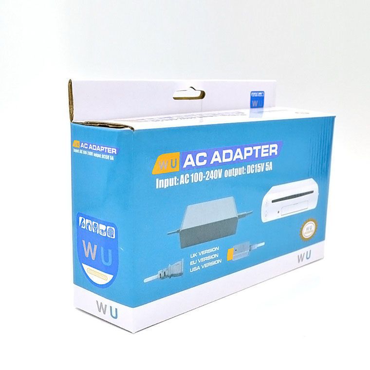 Suitable for Wiiu Host Fire Bull Wiiu Host Charger Wiiu Power Adapter 110-240V Color Box Suitable for Wiiu Host Fire Bull Wiiu Host Charger Wiiu Power Adapter 110-240V Color Box