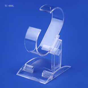 Watch display stand transparent acrylic C ring watch display stand watch display stand can do logo wholesale
