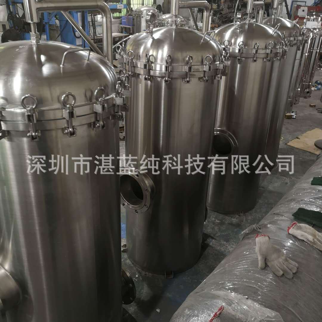 精密过滤器保安厂家大量批发不锈钢水处理供应32芯40寸滤芯