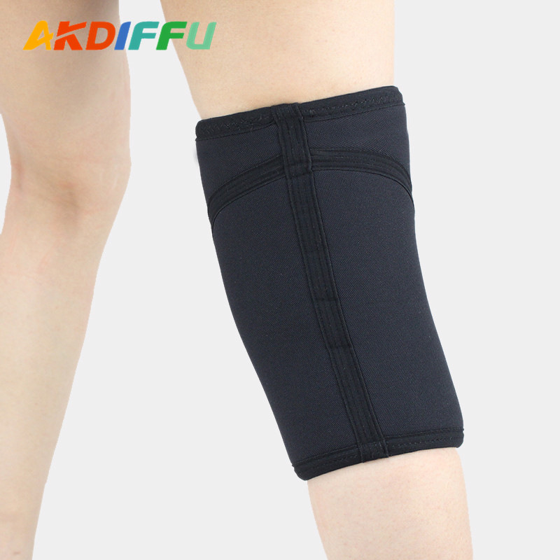 Fábrica al por mayor de neopreno material de buceo rodillera levantamiento de pesas entrenamiento de fuerza en cuclillas engrosada entrega de neopreno