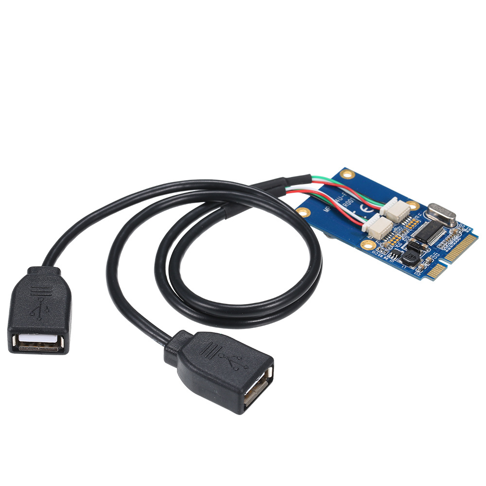 Mini pci-eתusbת�ӿ� �ʼǱ�����mpcieת˫��USB2.0�ӿ���չ��