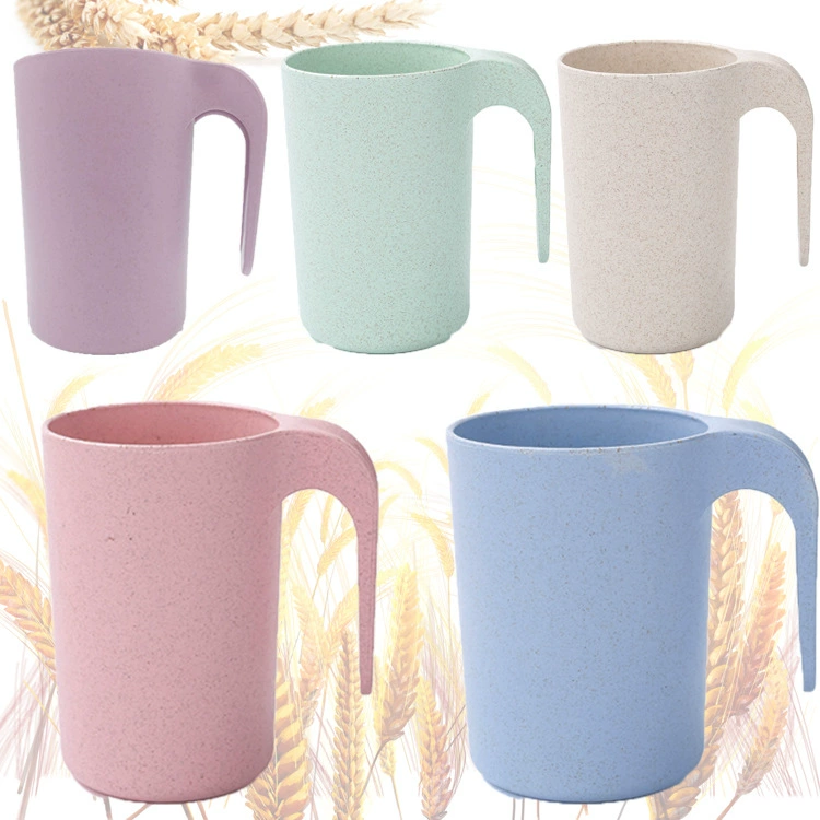 Maixiang cup Wheat Straw Wash Maiwai Stalk Brush Brush Cup Twitter Tooth Tank Family Set Cup