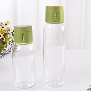 Factory Direct Supply Memory Record Point Water Cup Portable Parent-Child Casual Cup Creative Plastic Water Bottle