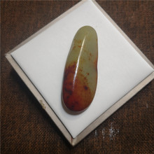 新疆和田玉韩料籽料玉吊坠挂件原石带皮色籽料挂件玉器工艺品