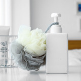 Большой мягкий двухцветный шарик для ванны, оптовые продажи