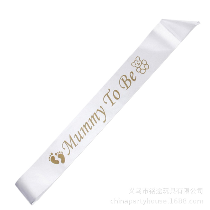 En stock soltero partido ceremonial novia cinturón para ser boda bronceado palabra EQUIPO novia correa de hombro