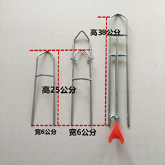 Wholesale factory fishing rod, ground-embedded fishing rod, fishing rod stand, simple cannon-type fishing rod stand, fishing rod stand