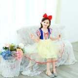 Детский наряд маленькой принцессы, юбка, летняя одежда, хлопковое платье, 2019