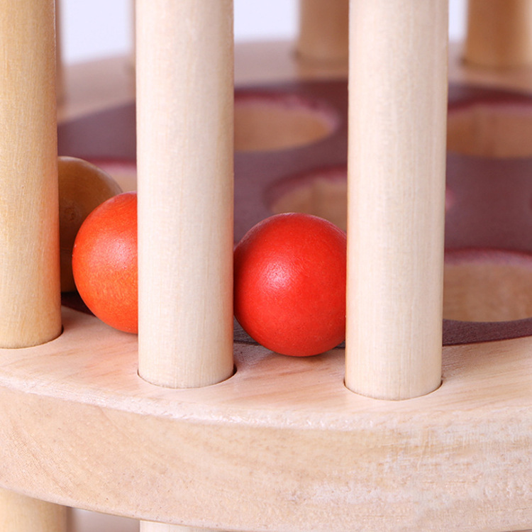 Seguimiento de la Visión Entrenamiento sonajero educación temprana niños educativos bebé práctica dedo poder bebé ejercicio agarre juguete verano invitado campana