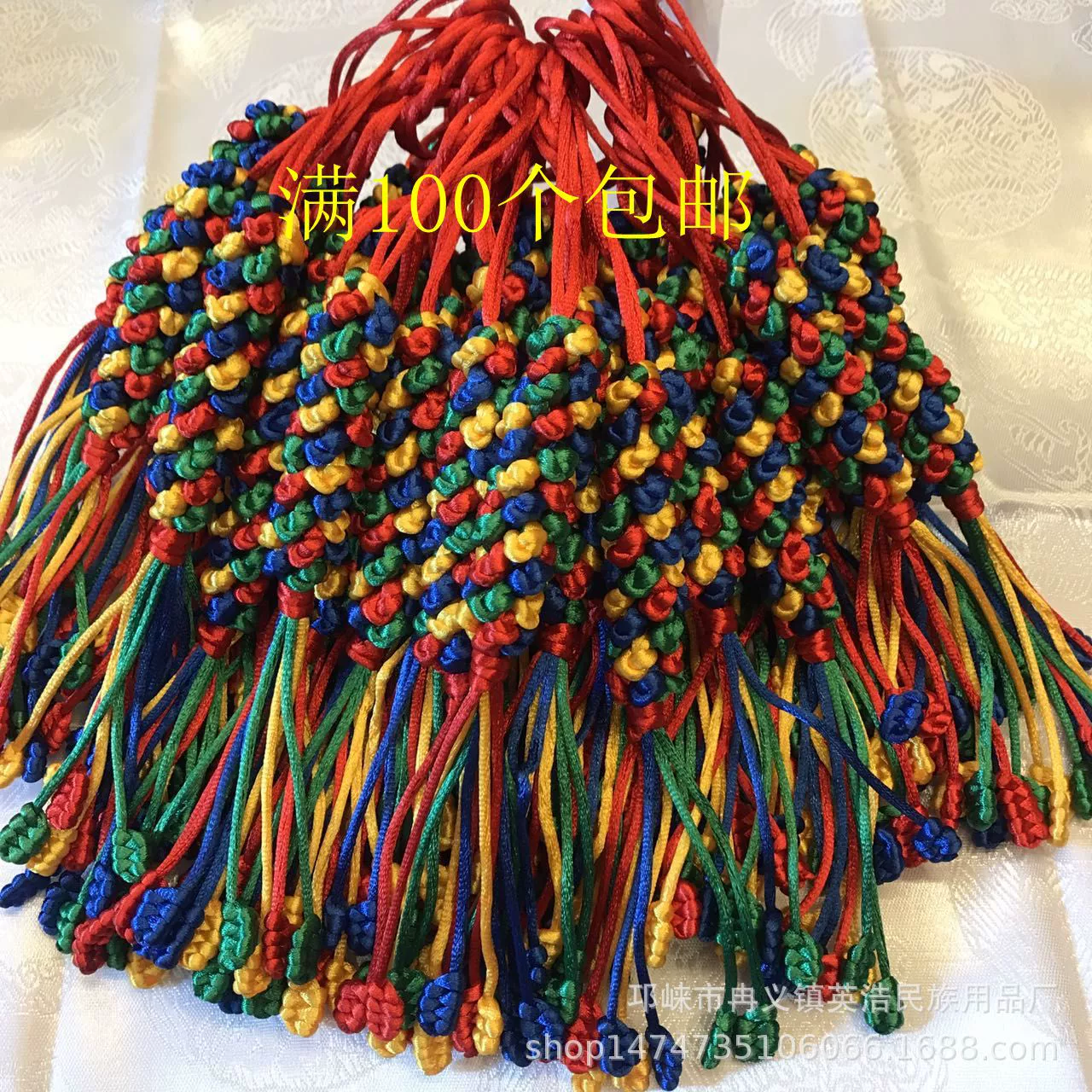 Тибетская автомобильная вешалка с ананасовым узлом