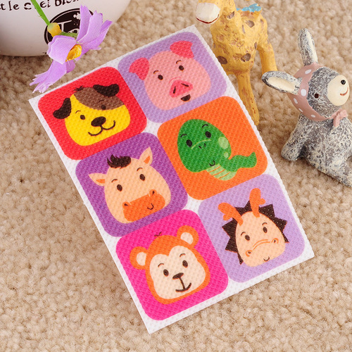 Baby Force God Baby Portable Outdoor Adult Pregnant Infant Toddler Cartoon Mosquito Repellent Patch Wholesale