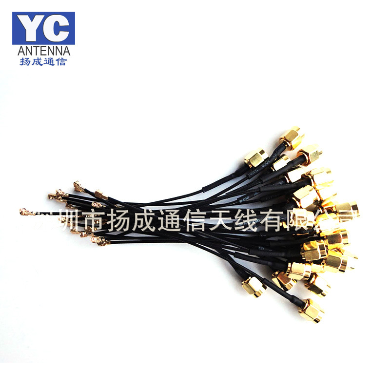 IPEX转SMA外螺内孔转接线 ipx转sma连接线 UF.L转SMA跳线1.13线